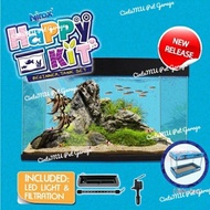 Nirox Happy Kit Aquarium Ikan/Akuarium/Fish Tank/Betta Tank/Fish Aquarium 14.7L/3L