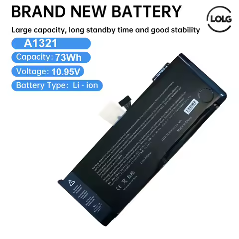 A1321 Battery for APPLE MacBook Pro 15" A1286 2009 2010 020-6380-A MC118LL/A MC372 MC371 MB985 MB986
