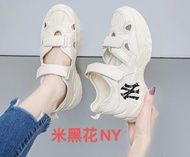 Sepatu Sneakers MLB NY Wanita Fashion Korea 1231