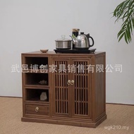 Solid Wood Old Elm Tea Side Cabinet Kitchen Cabinet Cabinet Storage Cabinet Dining Side Northern Tea