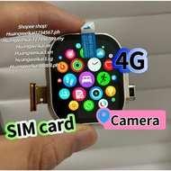 【2025 latest camera 4G SIM card】TOP Ultra2 Smart Watch  Men Women watch   AMOLED Screen NFC  wireles