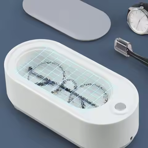 High Frequency Ultrasonic Cleaning Machine Vibration Wash Cleaner Remove Stains Jewelry Cleaner Watc