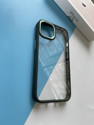 Ốp iphone 12 12pro 13 thường đẹp chất viền thép sáng loáng quanh camera chất xịn xịn shop bán ốp xịn