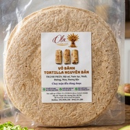 Tortilla Shells Size 25 (bag of 10) - Soft and Easy to Roll to Make Taco Wrap Eat Clean Healthyfood