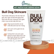 Bộ Chăm Sóc Da Dành Cho Da Khô Bulldog Skincare Energising (Sữa rửa mặt - Tẩy tế bào chết - Kem dưỡn