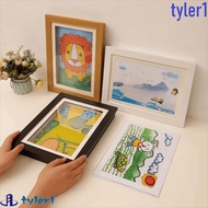 TYLER1 Magnetic Flip Photo Frame, A4/A3 Elastic Straps Flip Art Photo Frame, Creative Front Opening 