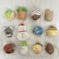 日本正版Qualia 果仁系到 Jellycat 豆豆眼 豆豉眼 扭蛋 稀有開心果 花生 蘿蔔 杏仁 粟米 貓頭鷹 雪人小物袋 樹熊 凳 多肉植物盆栽 星球系列地球 印度系列 印度佬 印度咖哩 罕有