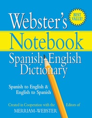 Webster's Notebook Spanish-English Dictionary - Designed for students - Fits in a 3-ring binder (Spa