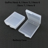 GoPro Hero 4 5 6 7 8 / Hero4 Hero5 Hero6 Hero7 Hero8  Battery Case Transparent Cover Box