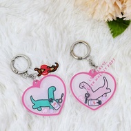 JOGUMAN 鑰匙圈-愛心對組