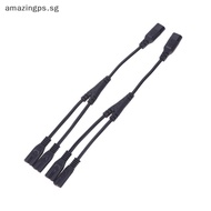[amazingps] IEC 320 C8 2Pin Male To 2 X C7 Female Y Split Power Cable About 28CM IEC 320 C7 To C8 Ex