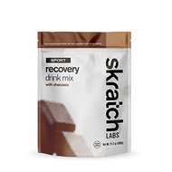 [USA]_Skratch Labs: NEW Sport Recovery Drink Mix with Chocolate, 12 serving resealable bag (with com