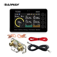 High quality BW-TC30 8-80V 100A Battery Monitor Charge Discharge Capacity Indicator Tester Coulomete