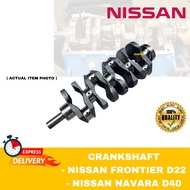 NISSAN FRONTIER D22 / NAVARA D40 CRANKSHAFT