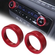 Aluminum Aircon Knob Ring for Hyundai For Elantra CN7 and CN7 N Models 2021-2025