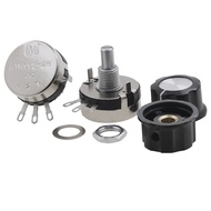 5PCS WTH118-1A 2W Potentiometer +A03 knob1K/2K2/4K7/10K/22K/47K/100K/470K/1M potentiometer