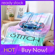 Star Treasure Stitch ภาพเคลื่อนไหวน่ารักผ้าห่มสำนักงานโซฟา Nap รถยนต์เครื่องปรับอากาศนุ่มอบอุ่นปรับแ