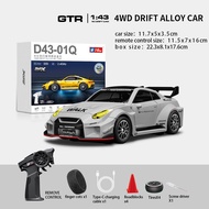 Xe điều khiển từ xa D43 – Drift 4WD tỉ lệ 1:43 có con quay hồi chuyển hợp kim phát sáng