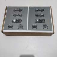 TAKOM 2207WGIFT 1/35 U.S. ARMY 1/4 TON UTILITY TRUCK&MP FIGURE Plastic Model Kit