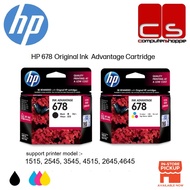 HP 678 Original Ink Cartridge Set (Black & Tri-color)