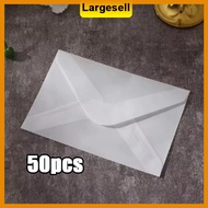 50Pcs ENVELOPE Invitation TRANSPARENT TRANSLUCENT 5R 4R