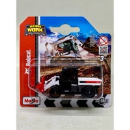 Maisto BOBCAT TOOLCAT 5600 White Compact Track Lift Loader Construction Truck 64 Diecast Car Hotwhee