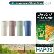 LocknLock thermos bottle 550ml, SUS304 stainless steel One-touch Ceramic Tumbler LHC4130 - HAPOS LHL