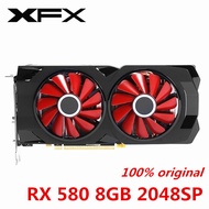 [nuohu] XFX RX 580 8GB Graphics Cards AMD Radeon RX580 8GB 2304SP Video Screen Cards GPU Desktop Com