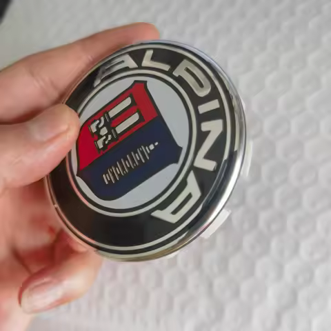 4pcs/set 68mm ALPINA Hub Cap Rims Cover ALPINA Wheel Center Cap Hubcap Sticker For M2 M3 M5 M6 E90 F