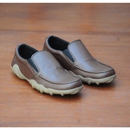 Men's Formal Slip-On Shoes Warka Slop Baran Black/ Brown