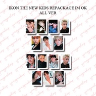 [READY / SET] IKON NEW KIDS REPACKAGE IM OK IKNN PHOTOCARD FAN MADE UNOFFICIAL YANGPASHOP BI BOBBY J