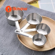 I know 4Pcs/Set Measuring Cup for Flour Food Coffee Cooking Measuring Tools With Scale Baking Tools