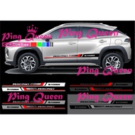 New sticker car sticker fronx cutting sticker car suzuki fronx