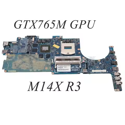CN-02KVD5 02KVD5 VAR00 LA-9201P For DELL Alienware M14X R3 Laptop Motherboard DDR3L GTX765M GPU