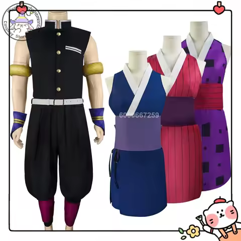Popular Corps Uniform Tengen Uzui, The Sound Hashira Suma Hinatsuru Makio Cosplay Costume Two-dimens