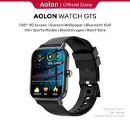 promo!! 【NO #1】Aolon 2024 New GTS Smart Watch Original Custom Wallpaper DIY watch face Jam smartwatc