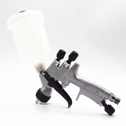 HVLP Air Spray Gun Paint Spray Gun Mini Spray Gun Gravity Feed 1.2mm Air Spray Gun Mini Paint Spraye