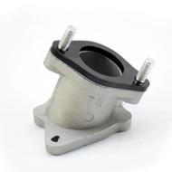 Carburetor PZ27 Carb aluminum Mainfold Adapter Inlet Intake Pipe For CG150 CG125 engine motorcycle d