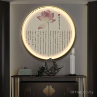 LED with Light] 61.8 [Yuan Xinjing Round Entrance Recovery 200 Grab Decorative Paintings, Yuan 55.62