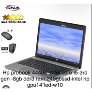 HP ProBook 4440s| Intel Core i5 |- 3320m-8GB Ram 240GB ssd |14” HD display Web Camera Wifi Window 10