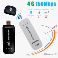 1PCS 4G LTE Wireless USB Dongle 150Mbps Modem Stick Wireless Network Adapter 4G Card For Laptops Office