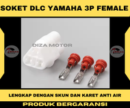 TERMURAH! SOKET DLC YAMAHA FEMALE CEWEK DLC LAMPU YAMAHA 3 PIN
