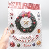 Daiso Clear Christmas Sticker
