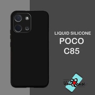 Plain Macaron Softcase poco C85 - Square edge - Plain Case For poco C85 - Macaron softcase poco C85 