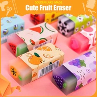1Pc Fruit Eraser Sweet Aroma Soft Rubber Kawaii School Office Supplies Students Stationery Korean