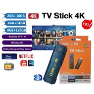 Q96 TV Stick Mini 8+128GB Quad Core 2.4g/5g WIFI 4K HD AllWinner H313 Chip Android 10.0 电视棒