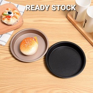 READY STOCK 5/6/7/8/9/10/11/12.5 INCH NON STICK PIZZA PAN BLACK ROSE GOLD / PAN CAKE MOULD