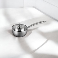 GELLIS鵲利仕とうし18cm精鑄304節能一體成型含蓋雪平鍋湯鍋泡麵