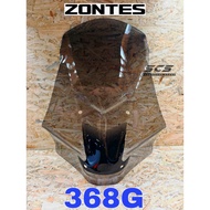 Windshield ZONTES 368G Faring Accessories Motor Visor Black Dark Smoke NEW Spare Part Scooter 368 G 