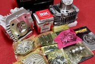 เวฟ125/4วาล์วลูก 56-57 คาเซ่ ฝางาน rg แท้ใบวาล์ว 21-18 อุปกรณ์ครบเซ็ทหลังวาล์วใส่125คาร์บูS-Rและไฟเล